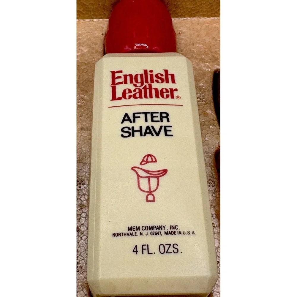 Vintage English Leather Collection 5 Bottle Gift Set Aftershave Cologne Mem Co.